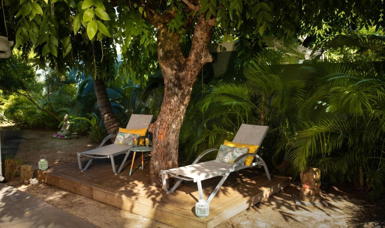 Jolie Case Creole, Lagon A Pied, Jardin Сен-Жиль-ле-Бэн Экстерьер фото