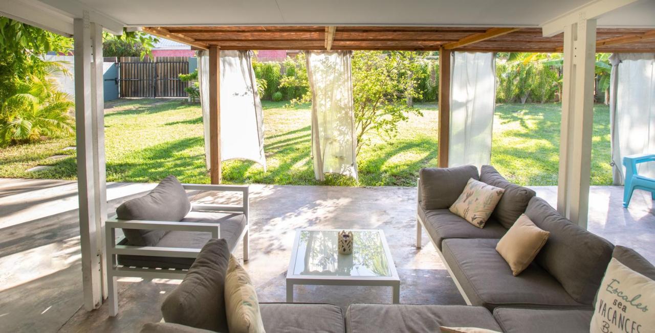 Jolie Case Creole, Lagon A Pied, Jardin Сен-Жиль-ле-Бэн Экстерьер фото