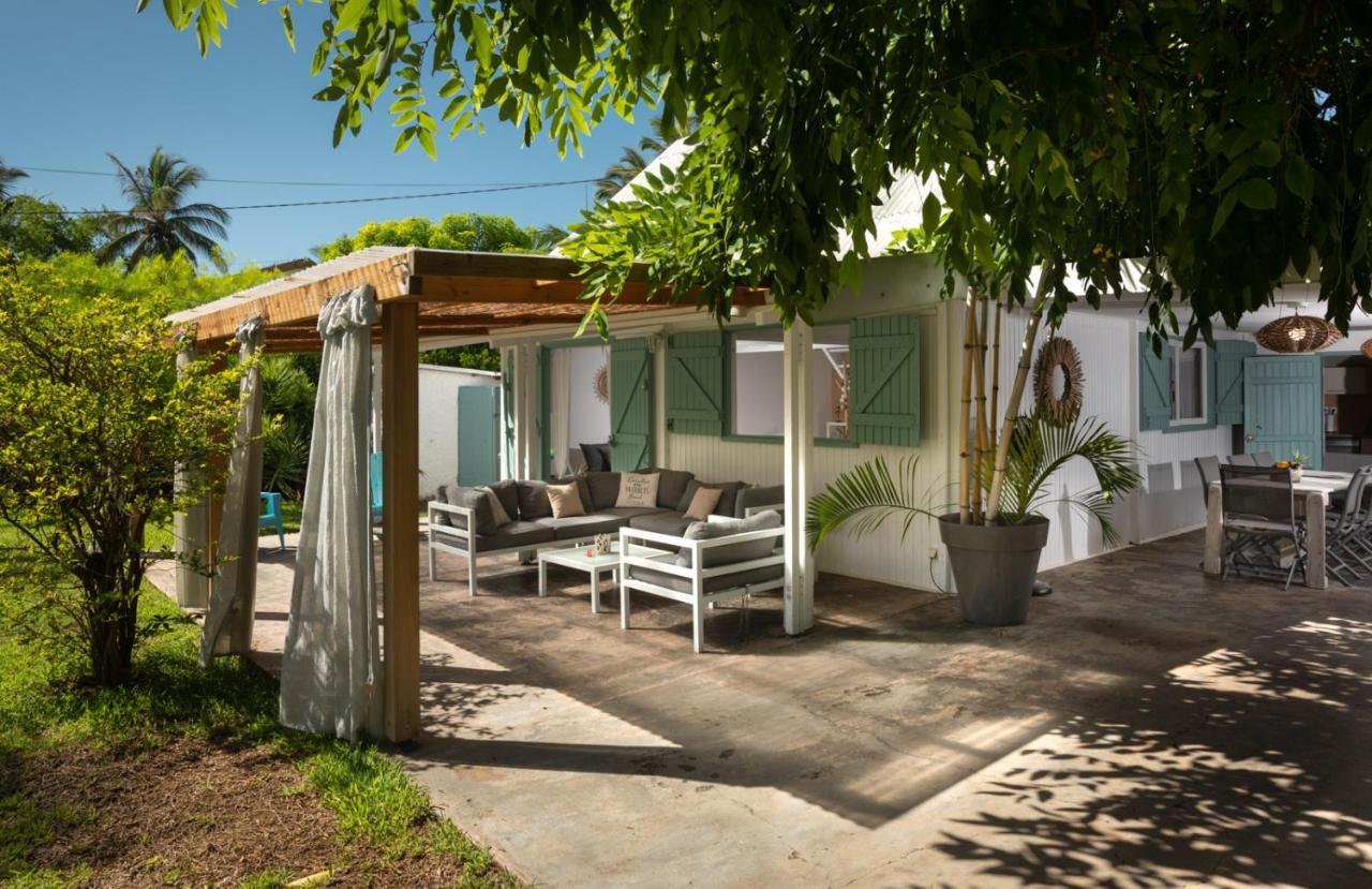 Jolie Case Creole, Lagon A Pied, Jardin Сен-Жиль-ле-Бэн Экстерьер фото